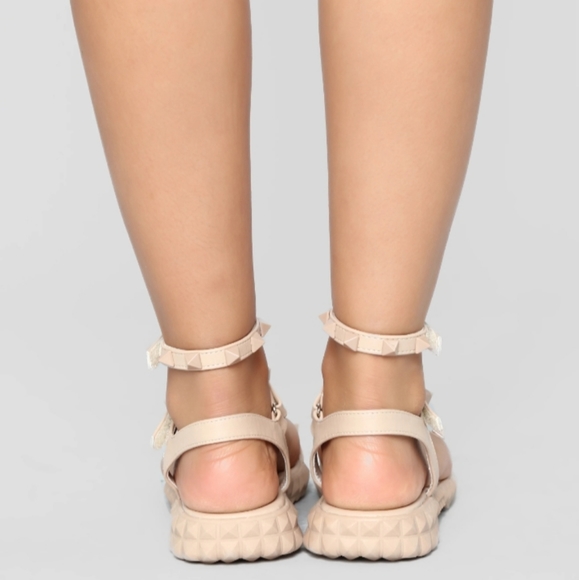 Comfy Studded Sandals - Picture 4 of 4